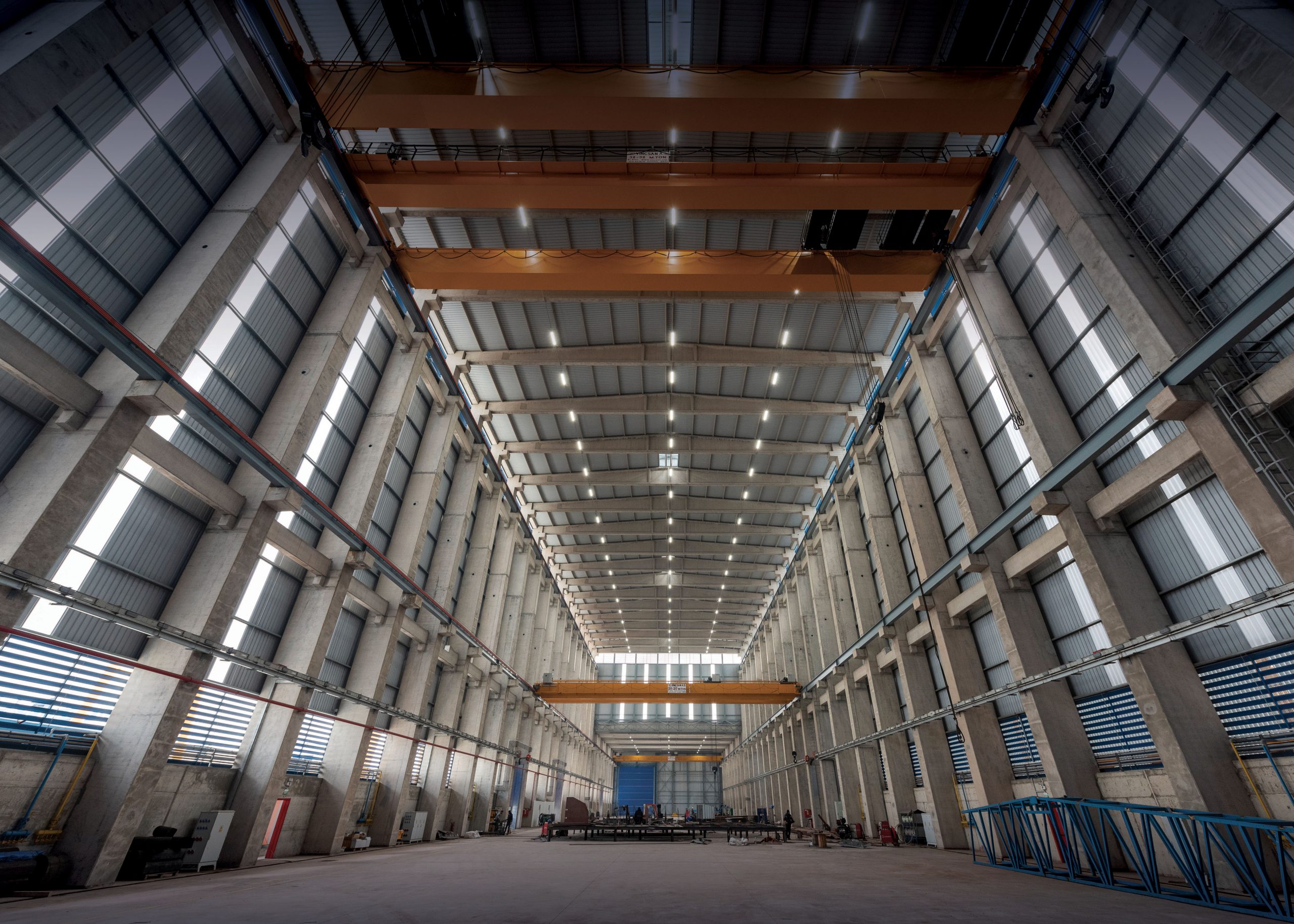 Boğaziçi Tersanesi 5.500m² Kapalı İmalat Holü